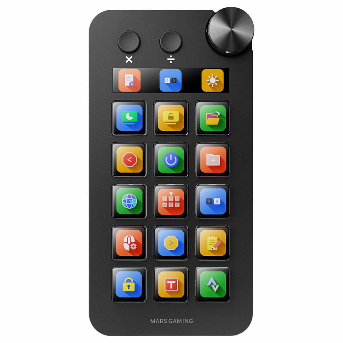 Mars Gaming MSD-NEO Control Deck Negro