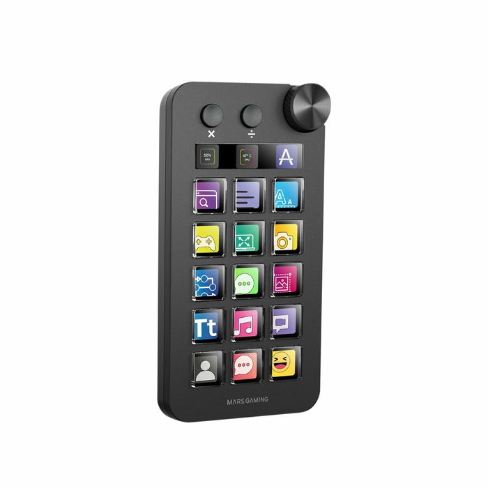 Mars Gaming MSD-NEO Control Deck Negro
