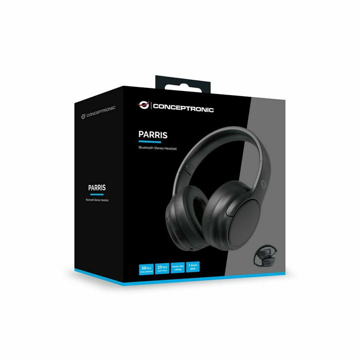 Conceptronic Parris03B Auriculares Inalámbricos Negro