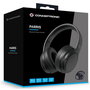 Conceptronic PARRIS03B Auriculares Bluetooth 5.4 Diadema Circumaural, Inalámbrico y con Cable 3.5mm, Micrófono Integrado para Llamadas/Música, Negro, Plegable