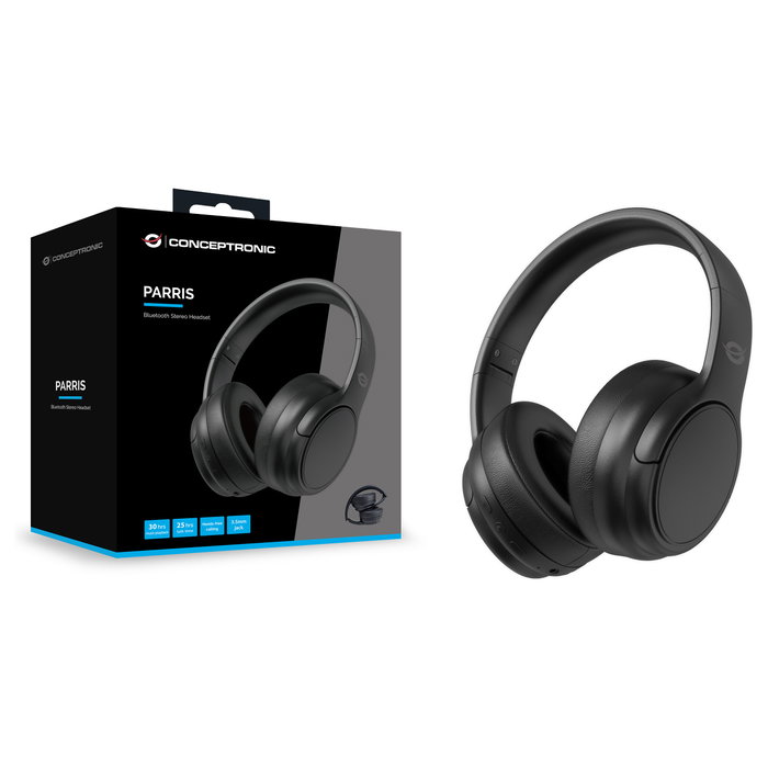 Conceptronic Parris03B Auriculares Inalámbricos Negro