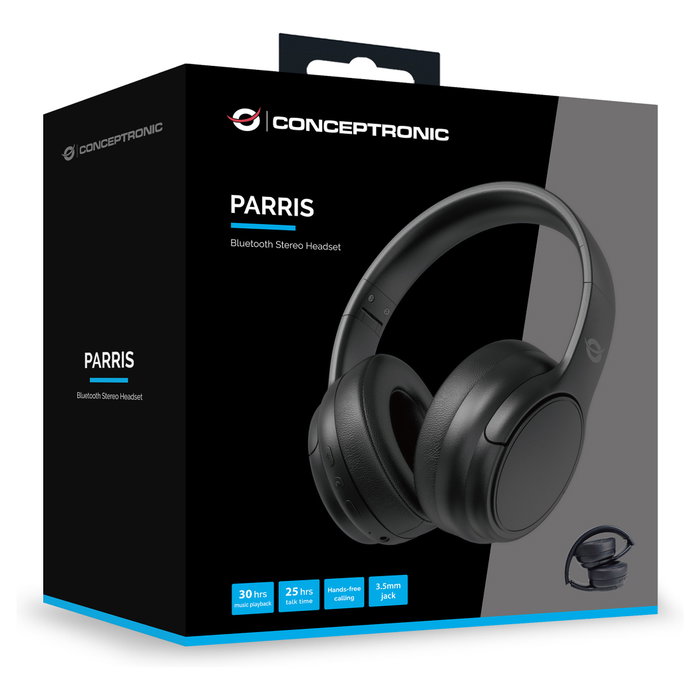 Conceptronic Parris03B Auriculares Inalámbricos Negro