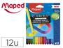 Maped Color'Peps Infinity Estuche de 12 Lápices de Colores Surtidos