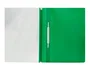 Q-connect Carpeta dossier con fástener plástico verde DIN A4