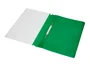 Q-connect Carpeta dossier con fástener plástico verde DIN A4