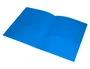 Liderpapel Carpeta Dossier Dos Bolsas Canguro Azul DIN A4