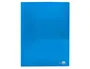 Liderpapel Carpeta Dossier Dos Bolsas Canguro Azul DIN A4
