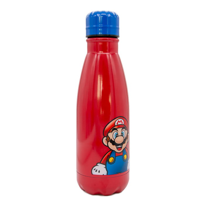 KIDS LICENSING Botella de Acero Inoxidable Super Mario Bros 500ml