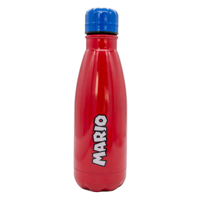 KIDS LICENSING Botella de Acero Inoxidable Super Mario Bros 500ml