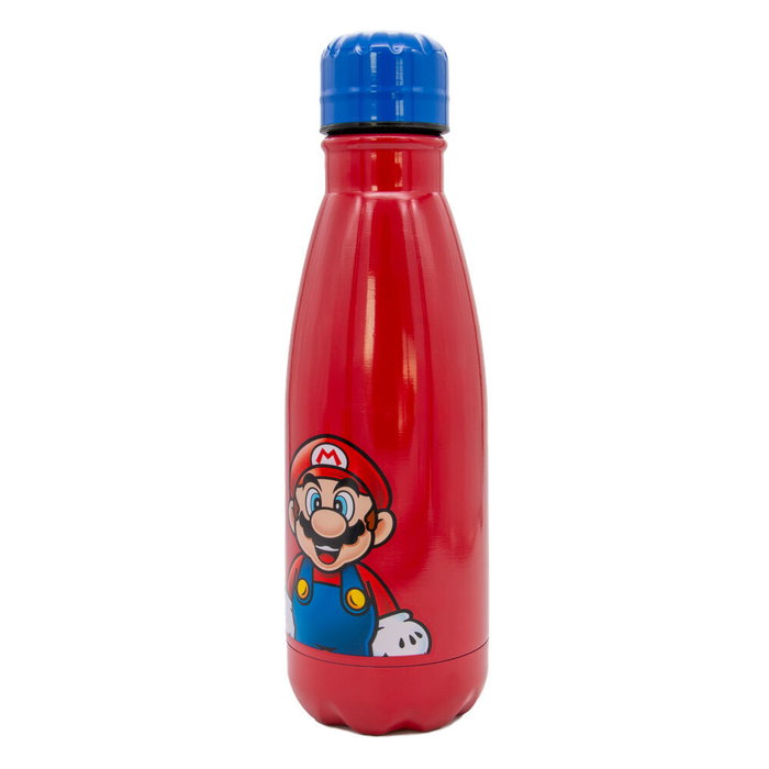 KIDS LICENSING Botella de Acero Inoxidable Super Mario Bros 500ml