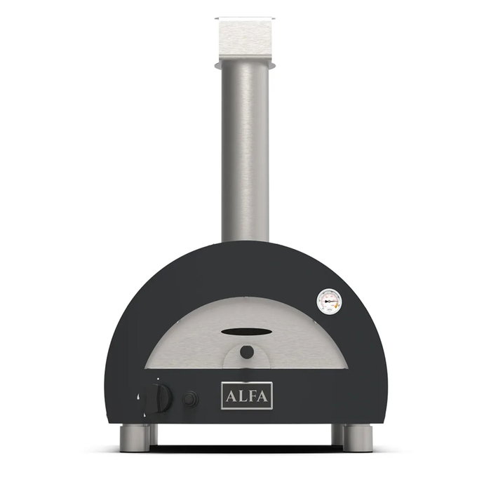Alfa Forni Linea Moderno Horno de Pizza Portátil Gris Ardesia Alfa Forni Linea Moderno Horno de Pizza Portátil Gris Ardesia