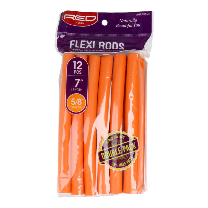 Red Kiss Flexi Rods 7 pulgadas, paquete de 12 piezas Red Kiss Flexi Rods 7 pulgadas, paquete de 12 piezas