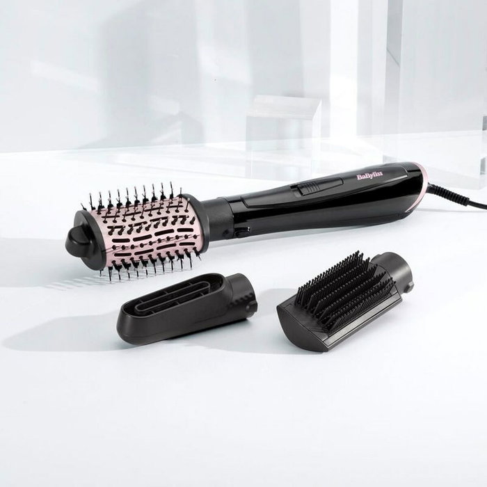 Babyliss Style Smooth 1000 Cepillo de aire AS128E con 3 accesorios Babyliss Style Smooth 1000 Cepillo de aire AS128E con 3 accesorios