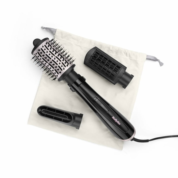 Babyliss Style Smooth 1000 Cepillo de aire AS128E con 3 accesorios Babyliss Style Smooth 1000 Cepillo de aire AS128E con 3 accesorios