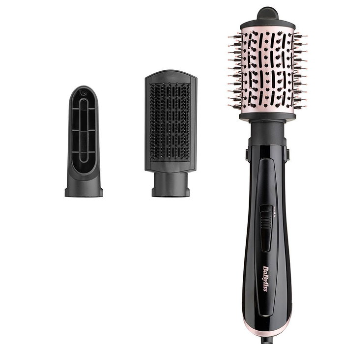 Babyliss Style Smooth 1000 Cepillo de aire AS128E con 3 accesorios Babyliss Style Smooth 1000 Cepillo de aire AS128E con 3 accesorios