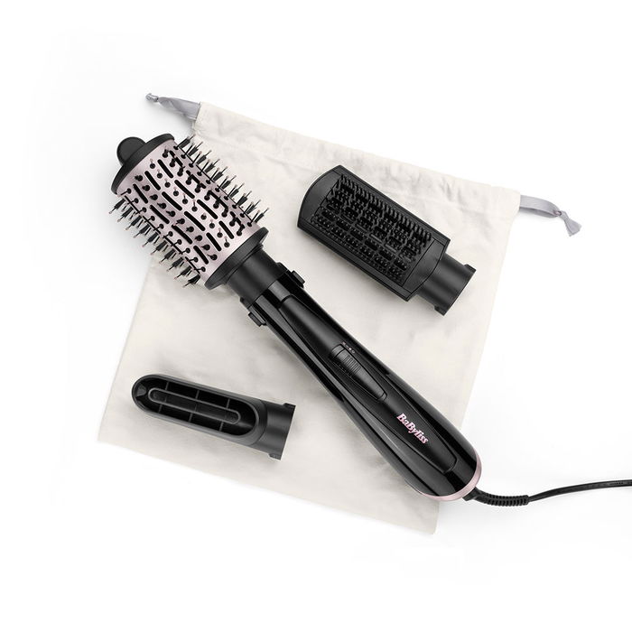Babyliss Cepillo de Aire AS128E Style Smooth 1000W Seca, Alisa y Da Volumen al Cabello