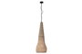 DKD Home Decor Lámpara de Techo de Madera y Metal con Bolas Natural