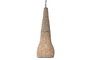 DKD Home Decor Lámpara de Techo de Madera y Metal con Bolas Natural