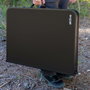 AKTIVE Mesa Plegable de Aluminio 90x60x7 cm