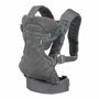 Infantino Portabebé Flip ergonómico 4 en 1 gris