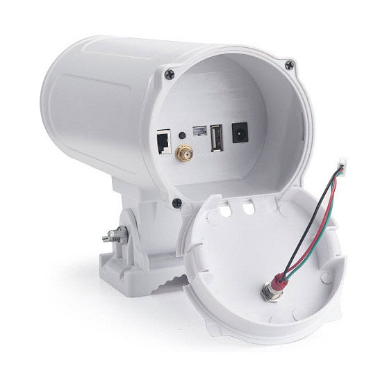 Dragino DLOS8N-868-EC25-E Puerta de Enlace LoRaWAN Exterior 4G LTE, WiFi, PoE, 868 MHz, Blanco, IP66 para IoT