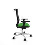 PIQUERAS Y CRESPO Silla de oficina Mardos Verde/Negro con mecanismo Sincro/Traslack