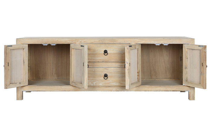DKD Home Decor Mueble TV Madera Reciclada Olmo 160x40x55,5