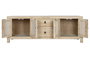 DKD Home Decor Mueble TV Madera Reciclada Olmo 160x40x55,5