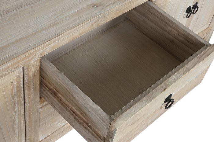 DKD Home Decor Mueble TV Madera Reciclada Olmo 160x40x55,5