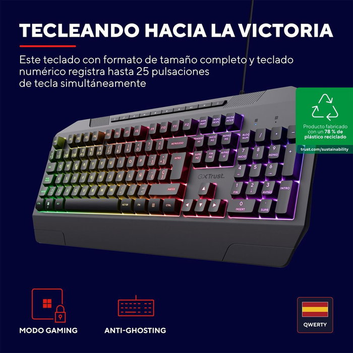 Trust Gaming GXT 836 EVOCX Negro