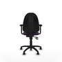 PIQUERAS Y CRESPO Silla de oficina Aýna Morada con Brazos 2D