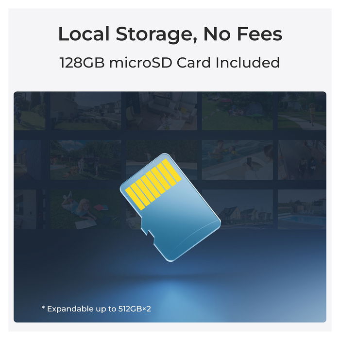 Reolink D340B Türklingel + Hub 1 Timbre Interior Blanco Inalámbrico y Alámbrico 4 MP MicroSD 512 GB