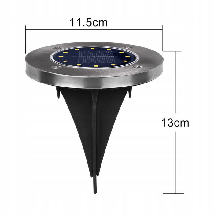 Maclean ip44 foco solar para jardÍn, 12 led smd, 4000k, ni-mh 600 mah, 0,7w, mce318 Maclean ip44 foco solar para jardÍn, 12 led smd, 4000k, ni-mh 600 mah, 0,7w, mce318