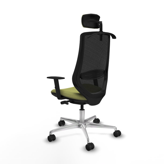 PIQUERAS Y CRESPO Silla de oficina Mardos con mecanismo Sincro/Traslack Verde oliva/Negro PIQUERAS Y CRESPO Silla de oficina Mardos con mecanismo Sincro/Traslack Verde oliva/Negro