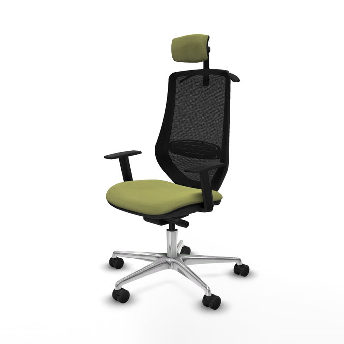 PIQUERAS Y CRESPO Silla de oficina Mardos con mecanismo Sincro/Traslack Verde oliva/Negro PIQUERAS Y CRESPO Silla de oficina Mardos con mecanismo Sincro/Traslack Verde oliva/Negro
