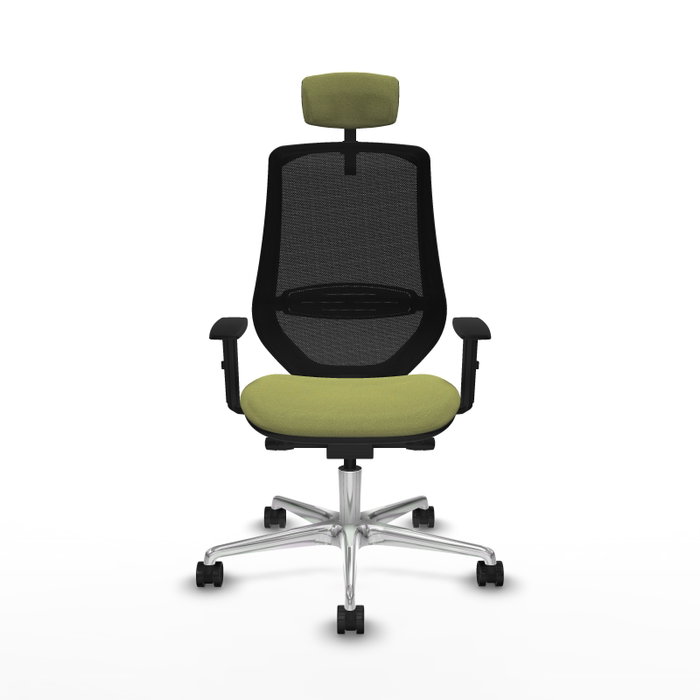 PIQUERAS Y CRESPO Silla de oficina Mardos con mecanismo Sincro/Traslack Verde oliva/Negro PIQUERAS Y CRESPO Silla de oficina Mardos con mecanismo Sincro/Traslack Verde oliva/Negro
