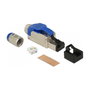 DeLOCK 86487 Conector RJ45 Cat.8.1 de metal field-konfektionierbar