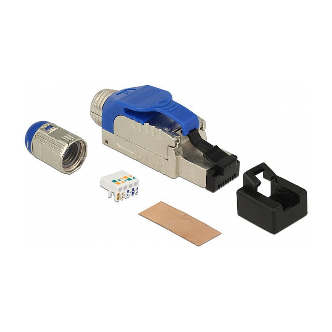 DeLOCK 86487 Conector RJ45 Cat.8.1 Metálico