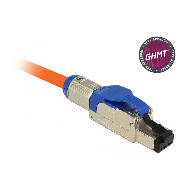 DeLOCK 86487 Conector RJ45 Cat.8.1 Metálico