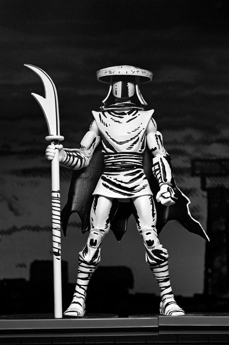 Teenage Mutant Ninja Turtles Figura Elite Foot Ninja Guard Black & White 18 cm Teenage Mutant Ninja Turtles Figura Elite Foot Ninja Guard Black & White 18 cm