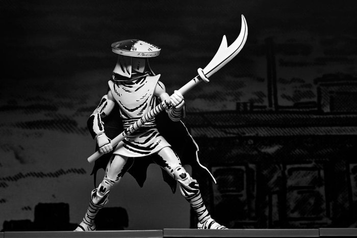 Teenage Mutant Ninja Turtles Figura Elite Foot Ninja Guard Black & White 18 cm Teenage Mutant Ninja Turtles Figura Elite Foot Ninja Guard Black & White 18 cm