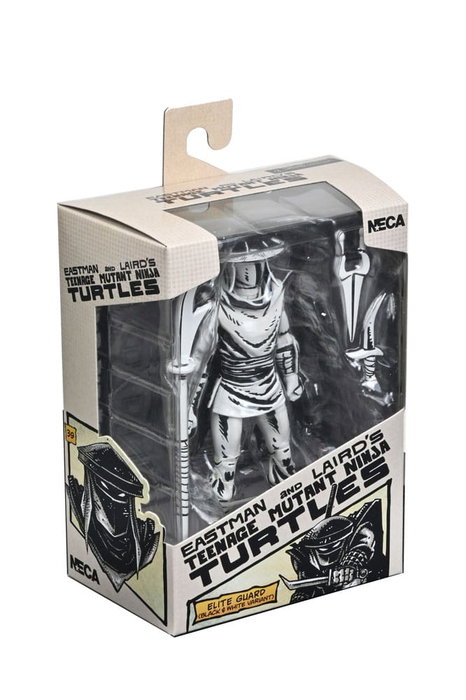 Teenage Mutant Ninja Turtles Figura Elite Foot Ninja Guard Black & White 18 cm Teenage Mutant Ninja Turtles Figura Elite Foot Ninja Guard Black & White 18 cm
