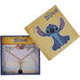 PEERS HARDY Pulsera Angel & Stitch Disney de latón color rosa