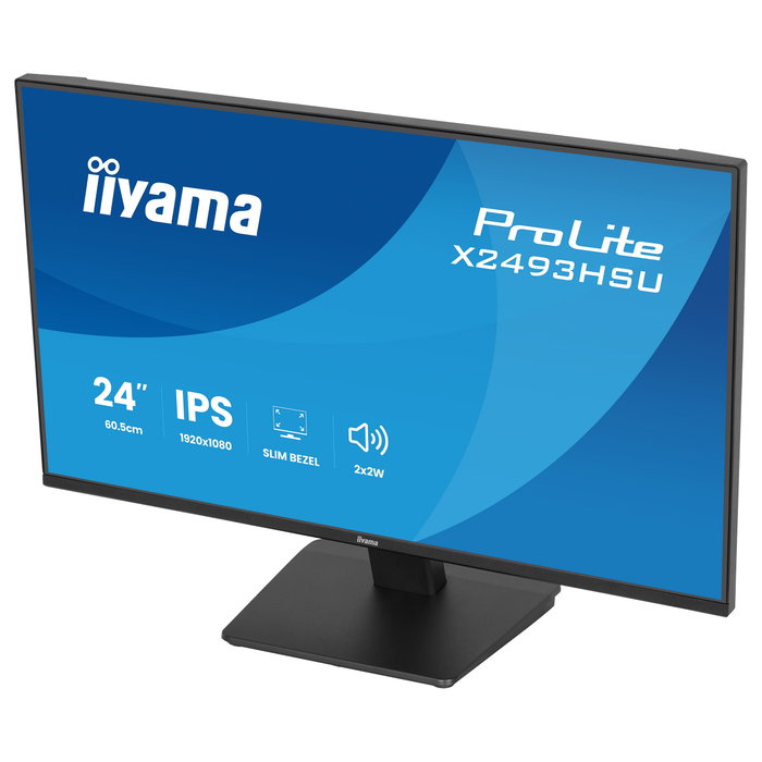 Iiyama ProLite X2493HSU-B1 Monitor 24" Full HD IPS 1ms 120Hz HDMI Altavoces Iiyama ProLite X2493HSU-B1 Monitor 24" Full HD IPS 1ms 120Hz HDMI Altavoces