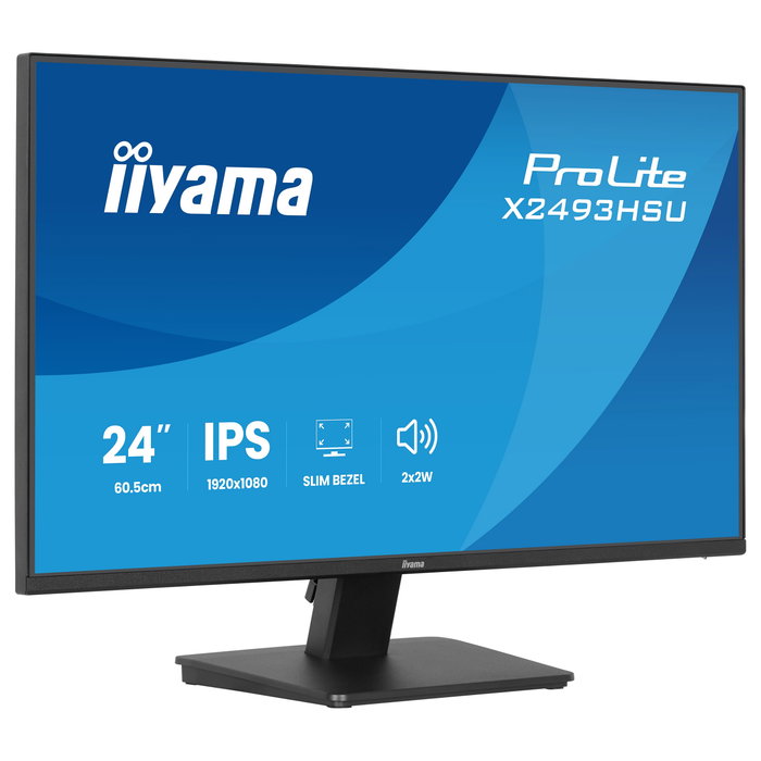 Iiyama ProLite X2493HSU-B1 Monitor 24" Full HD IPS 1ms 120Hz HDMI Altavoces Iiyama ProLite X2493HSU-B1 Monitor 24" Full HD IPS 1ms 120Hz HDMI Altavoces