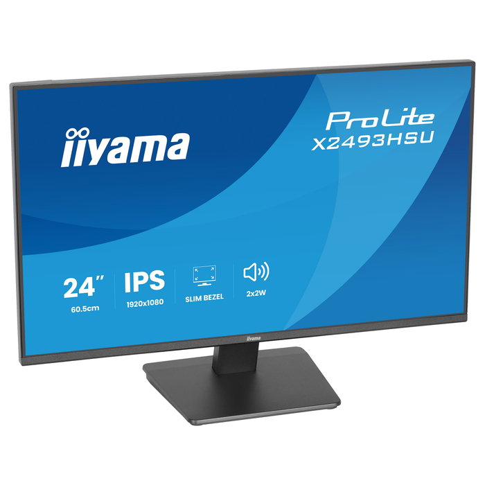 Iiyama ProLite X2493HSU-B1 Monitor 24" Full HD IPS 1ms 120Hz HDMI Altavoces Iiyama ProLite X2493HSU-B1 Monitor 24" Full HD IPS 1ms 120Hz HDMI Altavoces