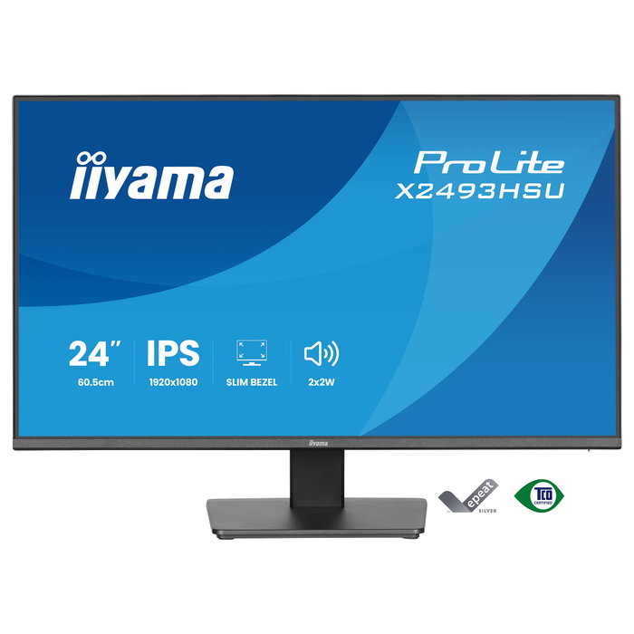 Iiyama ProLite X2493HSU-B1 Monitor 24" Full HD IPS 1ms 120Hz HDMI Altavoces Iiyama ProLite X2493HSU-B1 Monitor 24" Full HD IPS 1ms 120Hz HDMI Altavoces