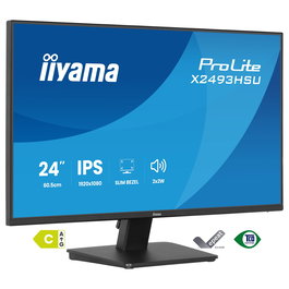 iiyama ProLite X2493HSU-B1 Monitor 24 Pulgadas / 60.5 cm Full HD IPS 1920x1080, 120Hz, AMD FreeSync, Negro Mate