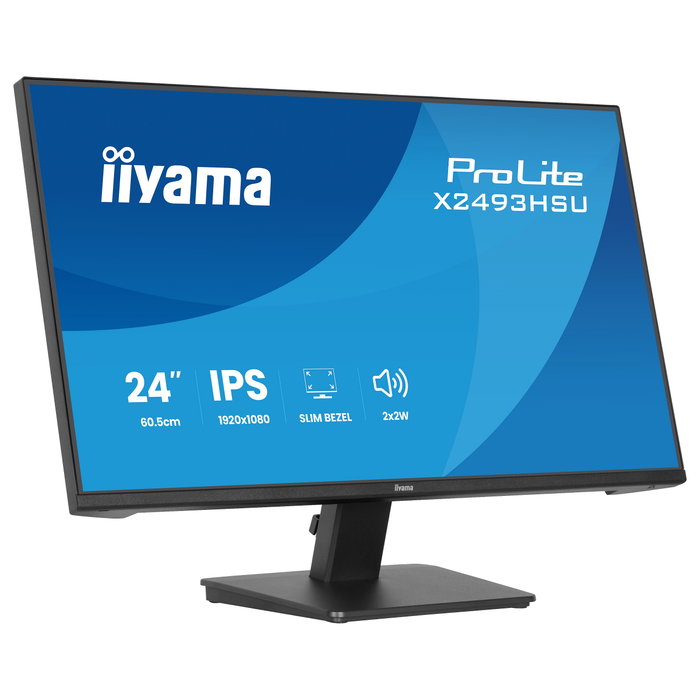 Iiyama ProLite X2493HSU-B1 Monitor 24" Full HD IPS 1ms 120Hz HDMI Altavoces Iiyama ProLite X2493HSU-B1 Monitor 24" Full HD IPS 1ms 120Hz HDMI Altavoces