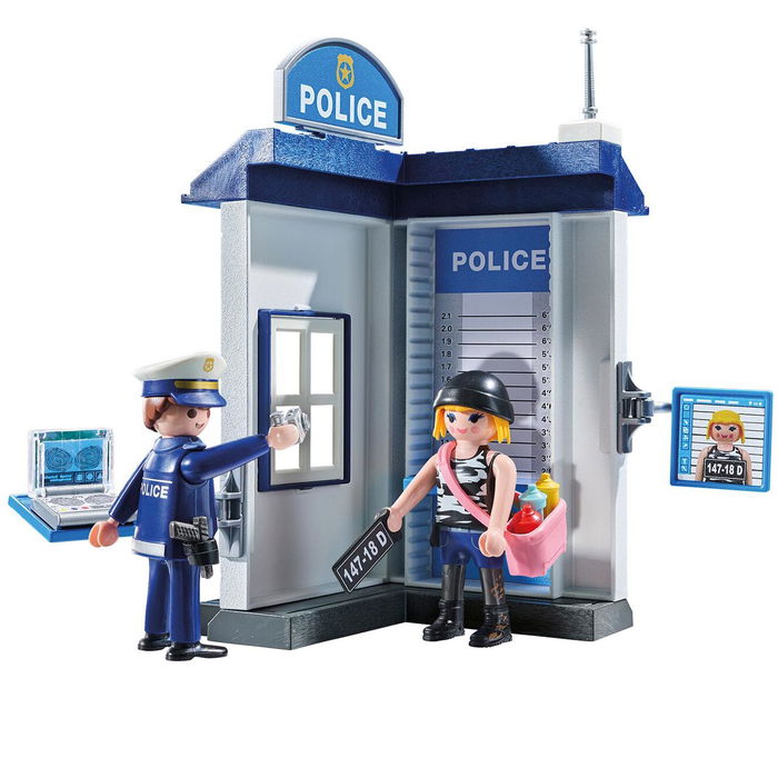 Playmobil Starter Pack Sala De Policía 71733 Juego De Investigación Policíal